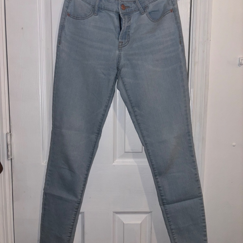 Old Navy Light Wash Super Skinny Jeans size 0